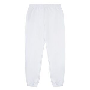 Casual Classics Unisex Adult  Combed Cotton Oversized Sweatpants / White